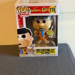 Fred Flintstone with Fruity Pebbles #119 Funko Pop! #flintstones #cereal